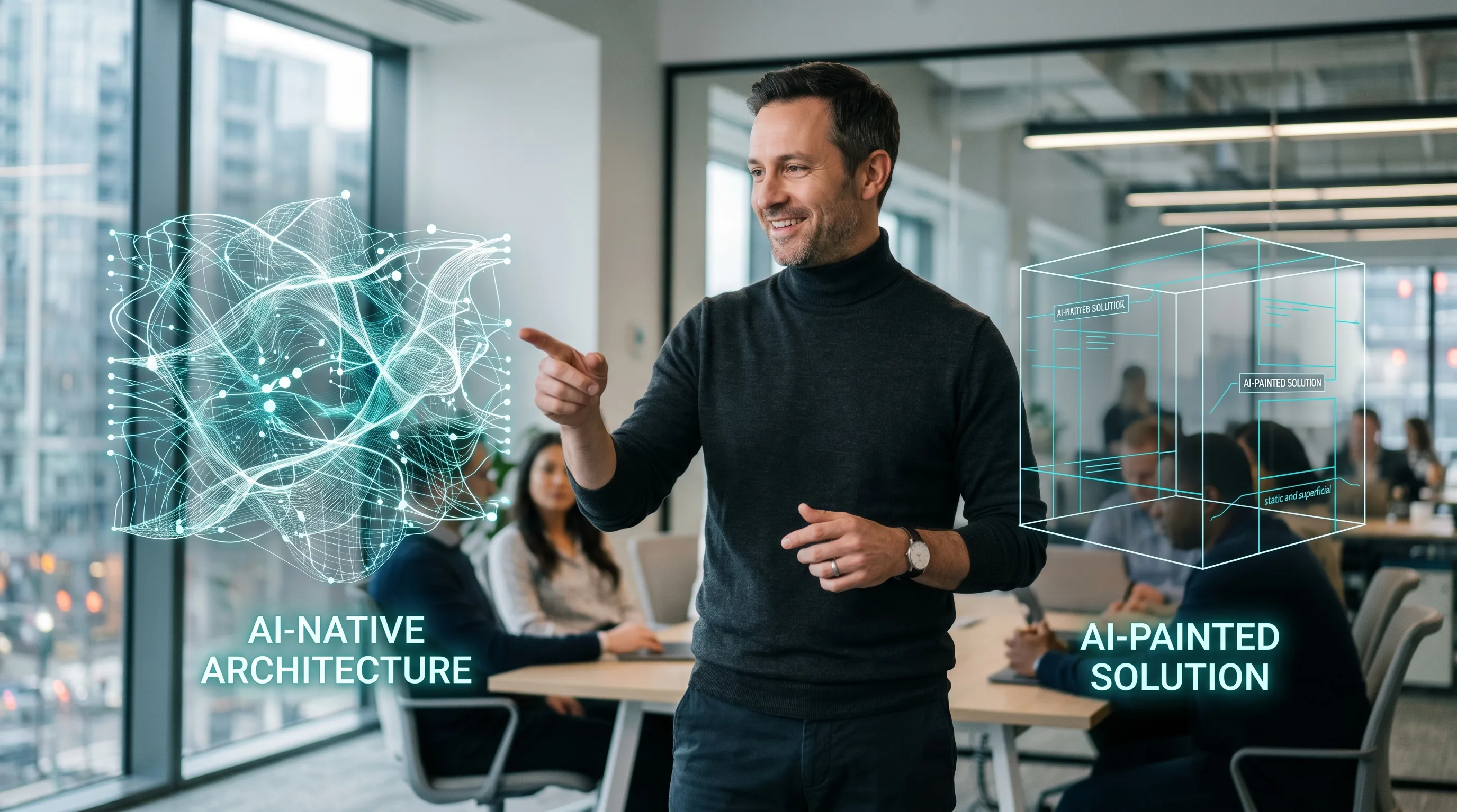 AI-native vs AI-painted: la diferencia que importa en HR Tech